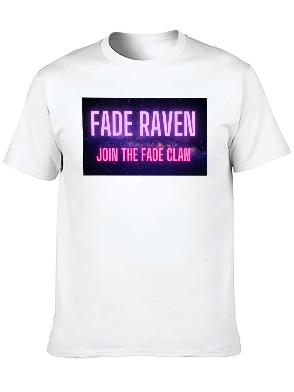 Fade Raven Clan T-Shirt - Black Graphic Tee