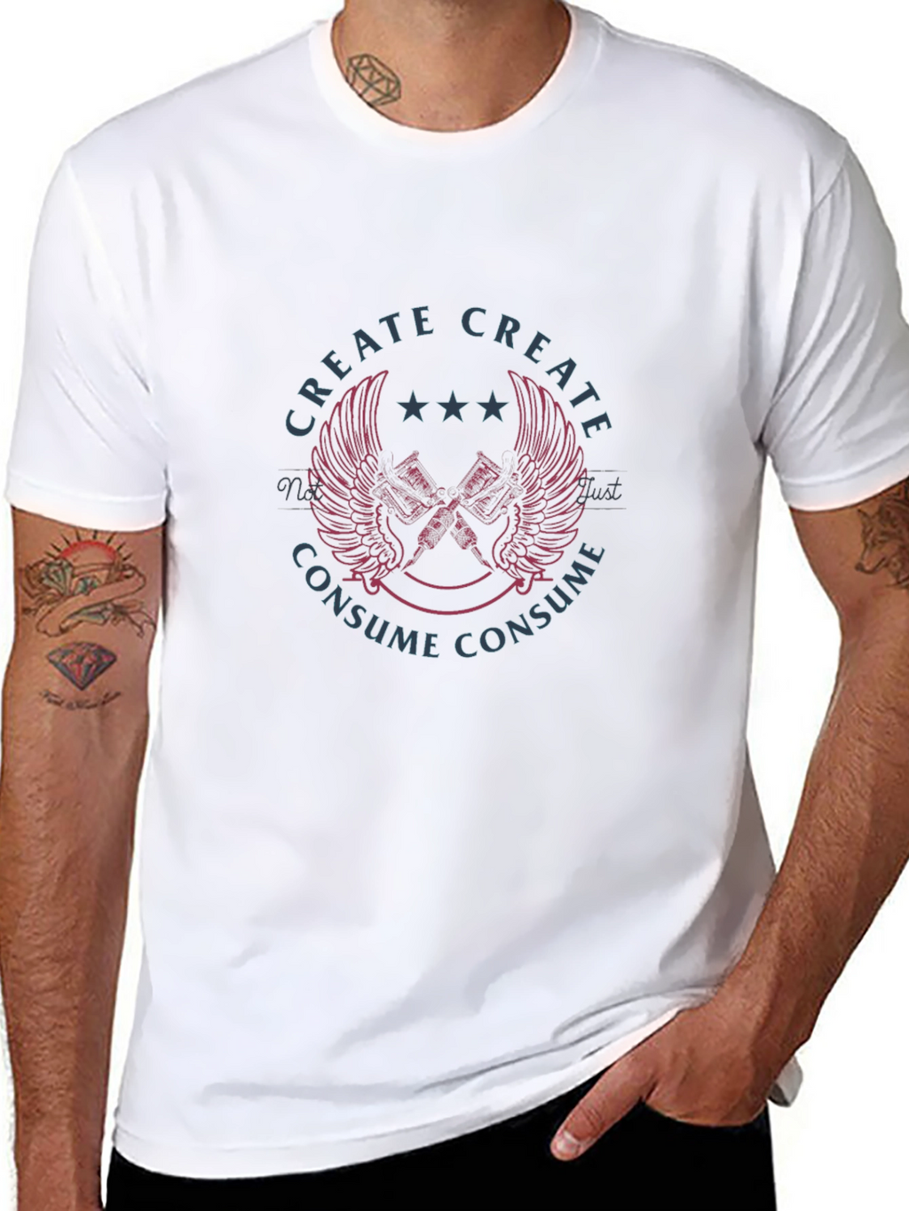 Create Consume Graphic Tee