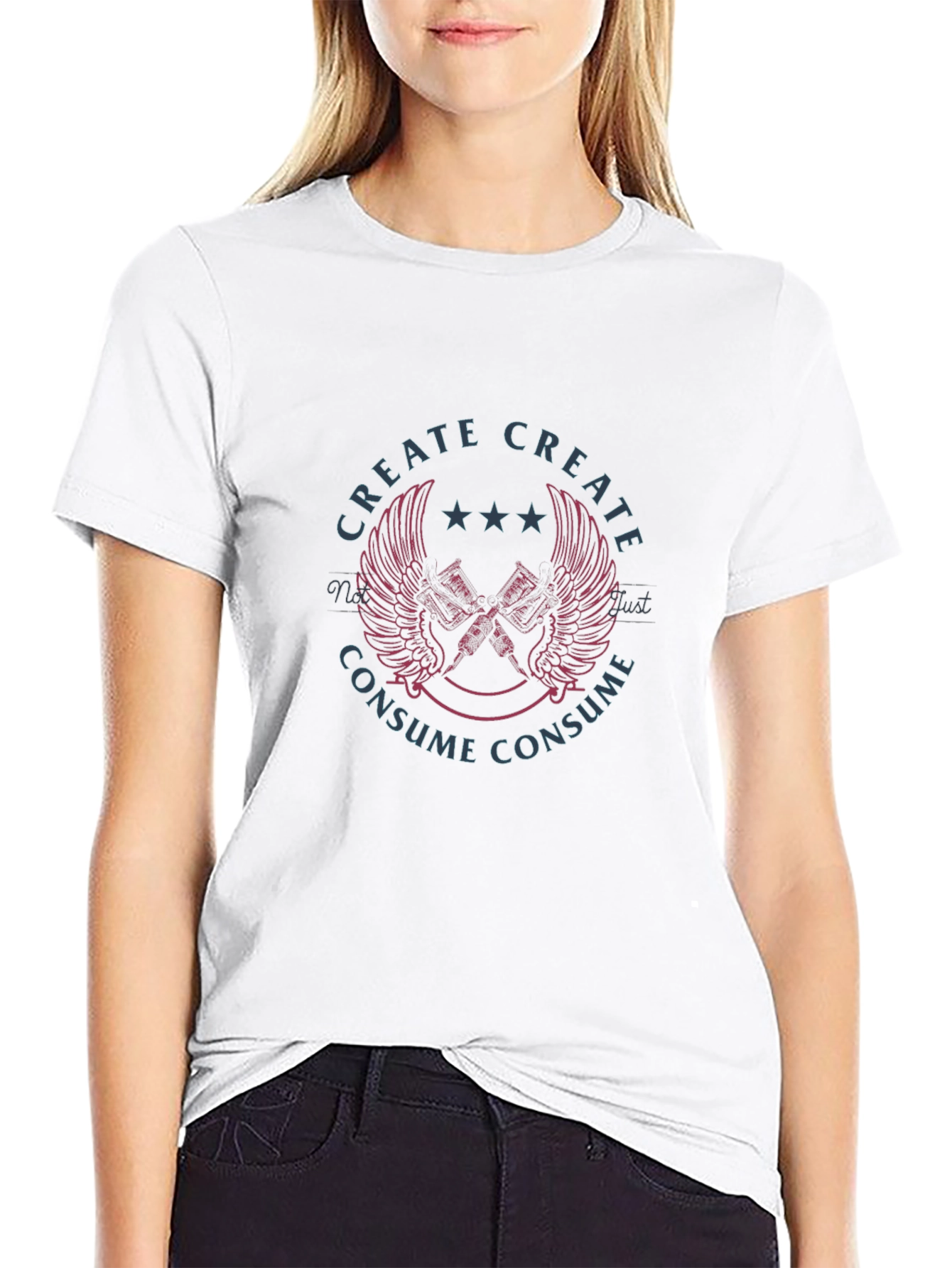 Create Consume Graphic Tee