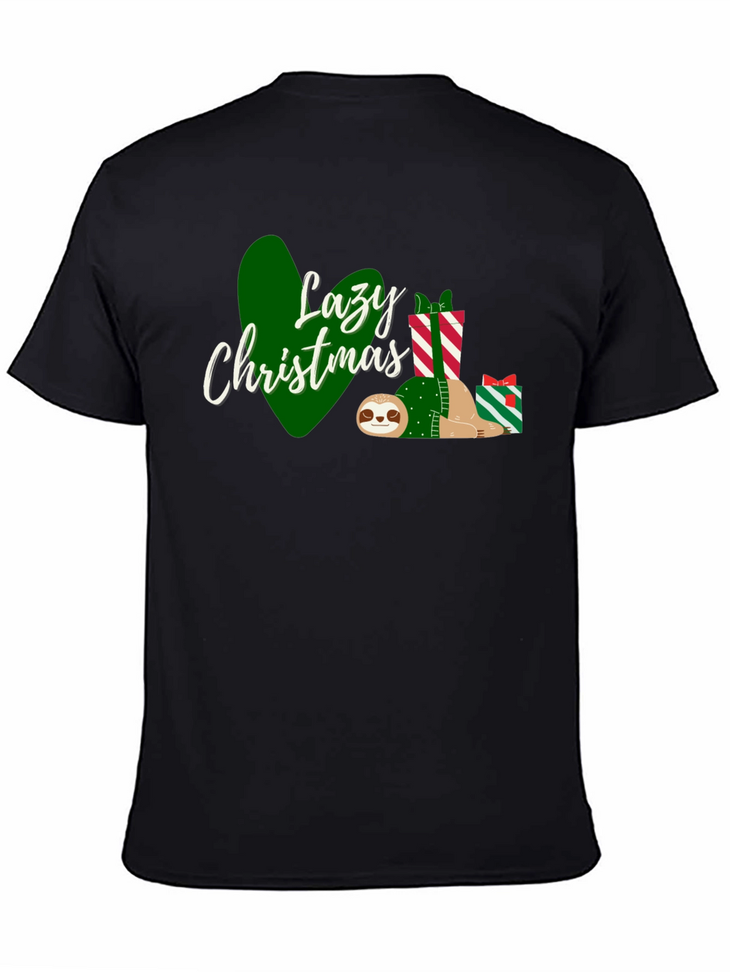 Lazy Christmas Sloth T-Shirt