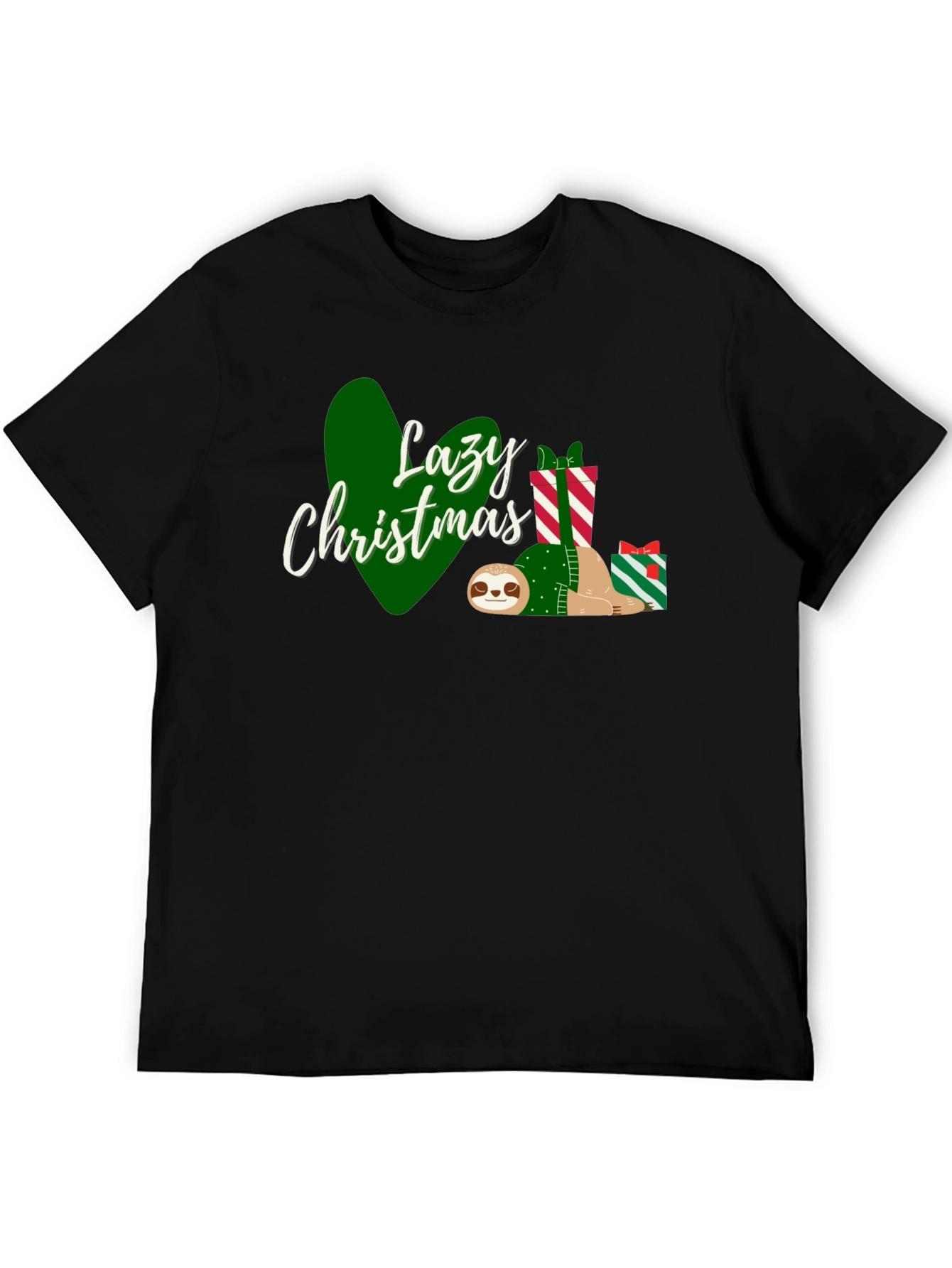 Lazy Christmas Sloth T-Shirt