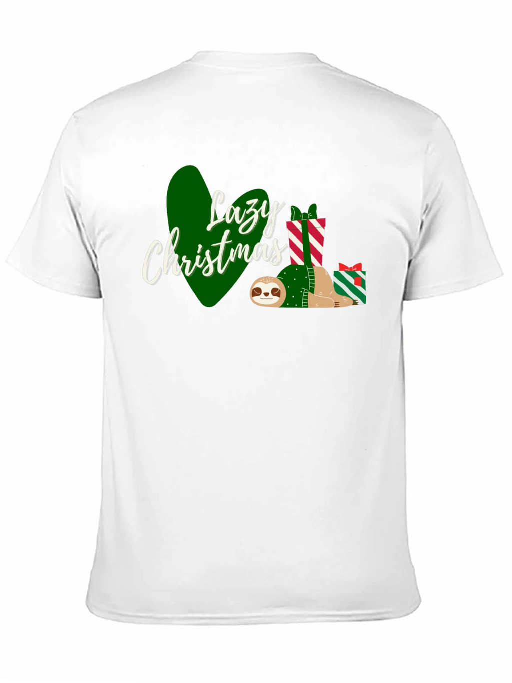 Lazy Christmas Sloth T-Shirt