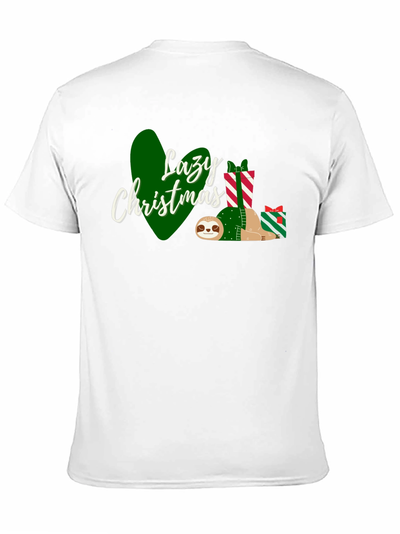Lazy Christmas Sloth T-Shirt