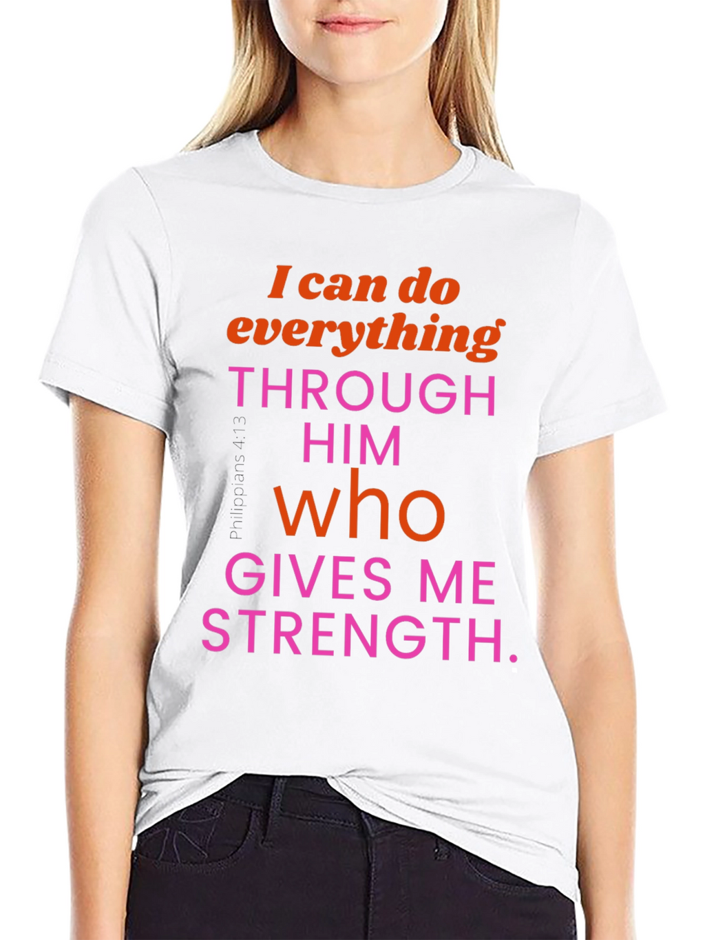 Inspirational Christian T-Shirt: I Can Do Everything