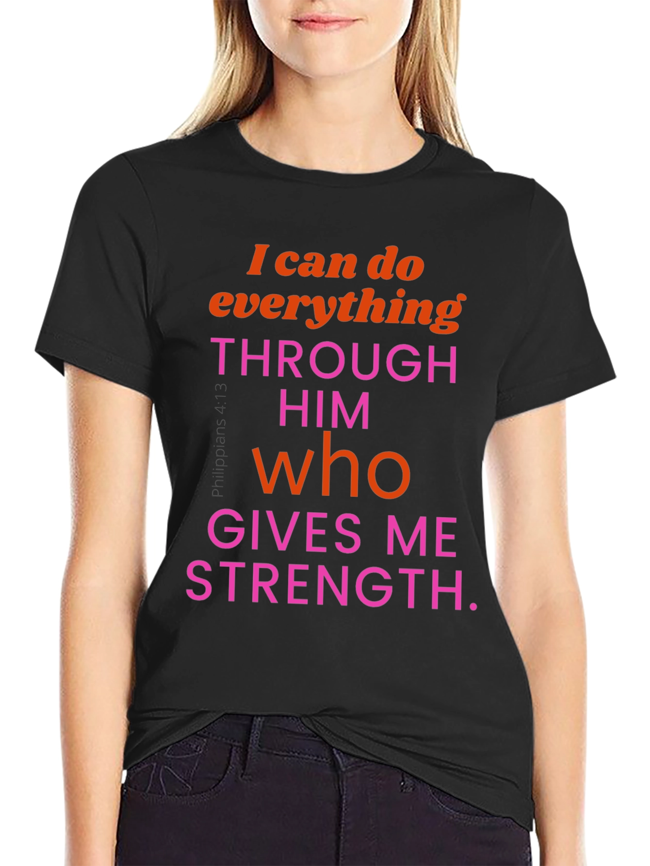 Inspirational Christian T-Shirt: I Can Do Everything