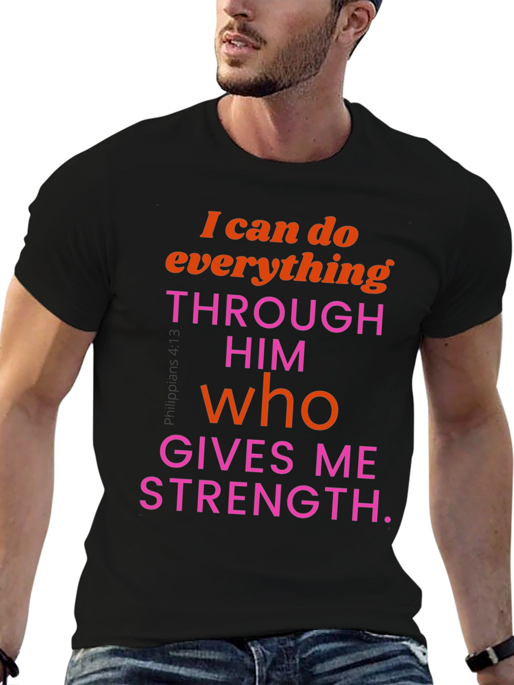 Inspirational Christian T-Shirt: I Can Do Everything