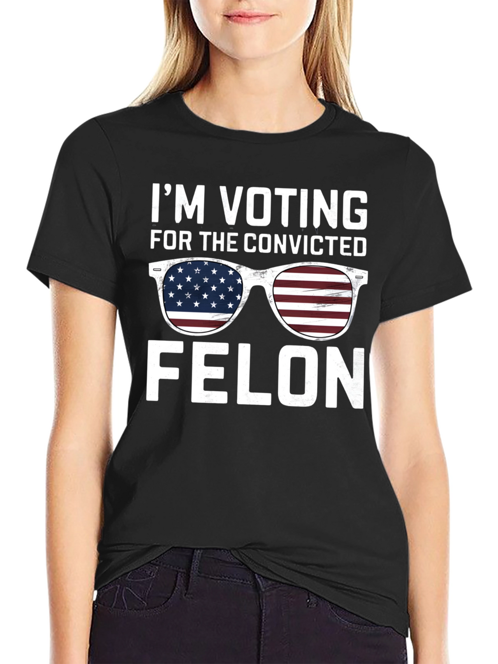 Im Voting for the Convicted Felon T-Shirt