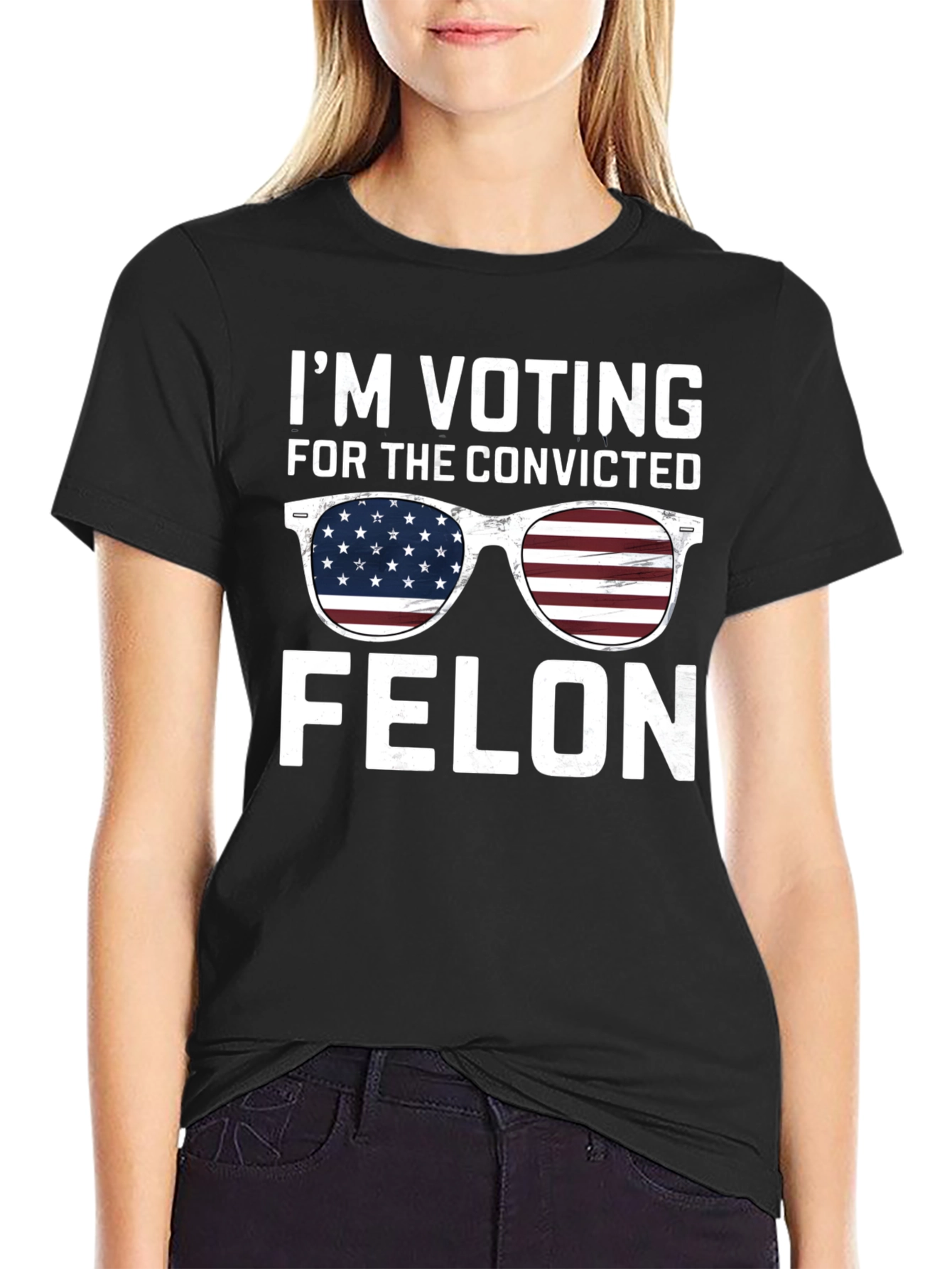 Im Voting for the Convicted Felon T-Shirt