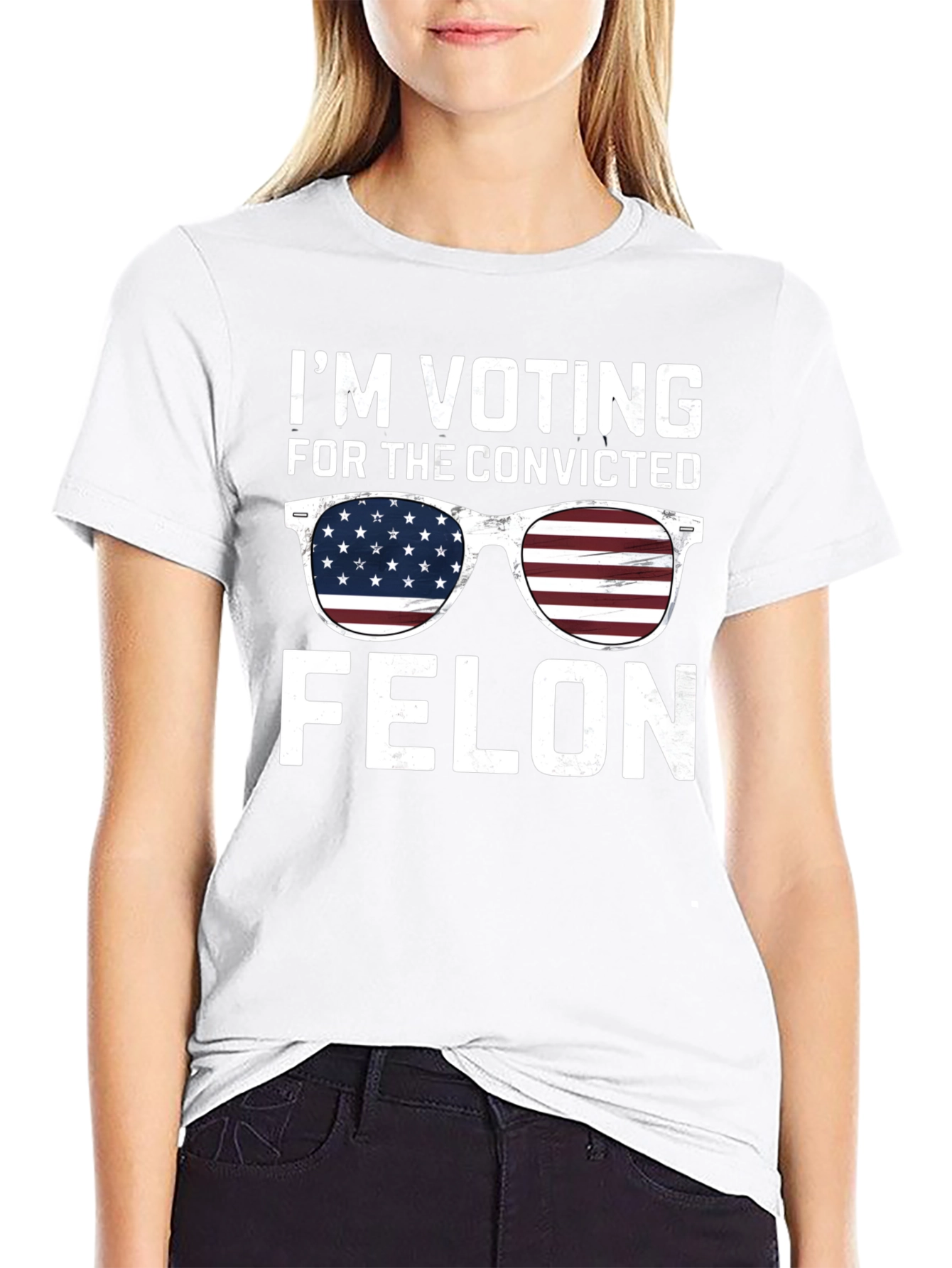 Im Voting for the Convicted Felon T-Shirt