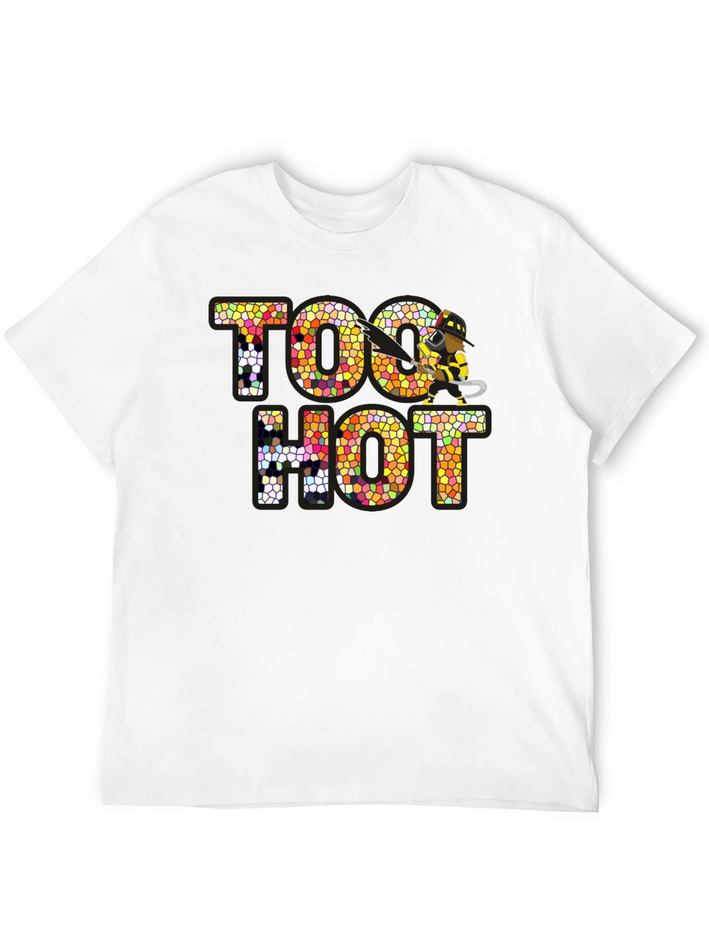 Too Hot Firefighter Graphic Novelty T-Shirt