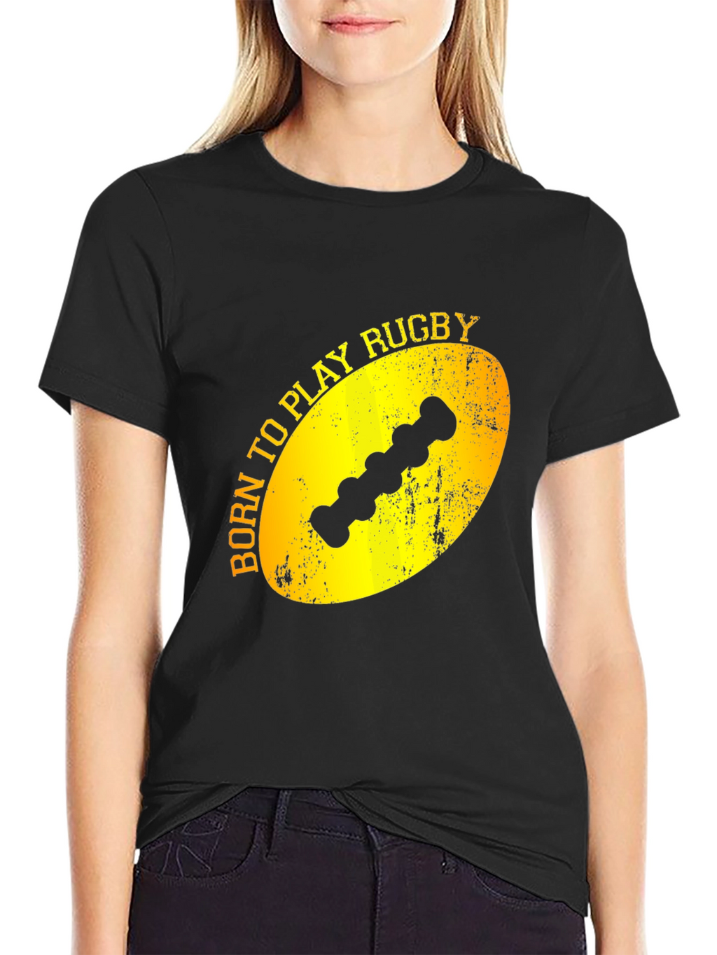 Born to Play Rugby T-Shirt