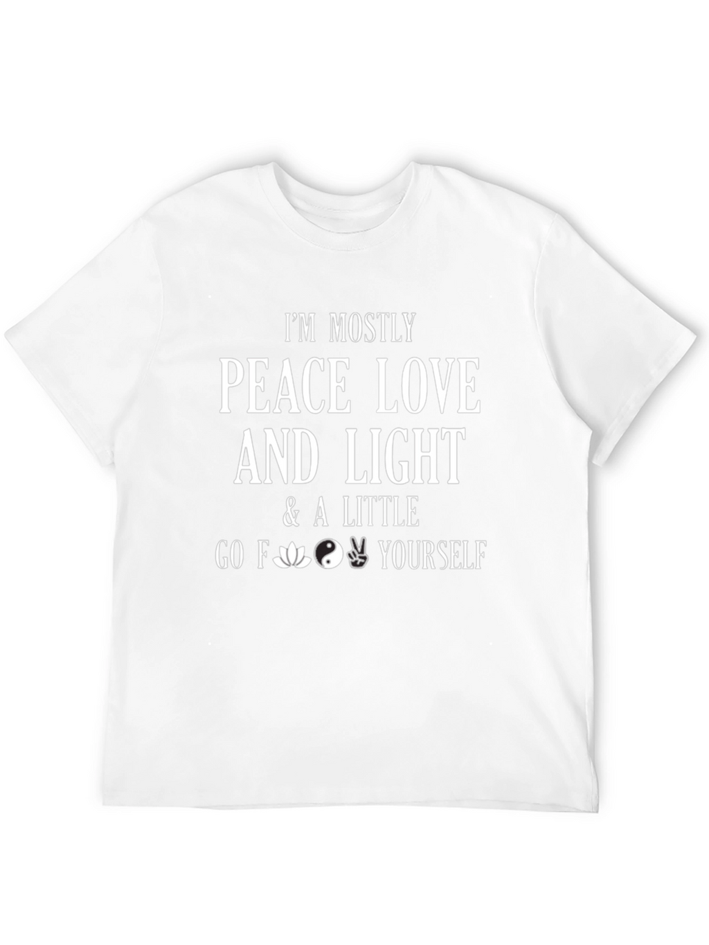 Peace Love & Light Graphic T-Shirt