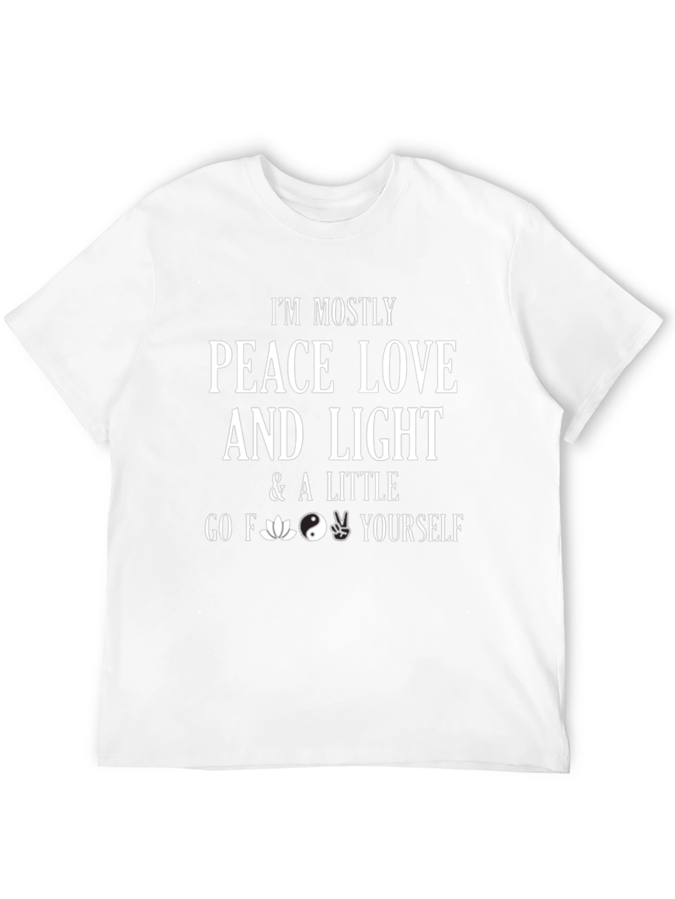 Peace Love & Light Graphic T-Shirt