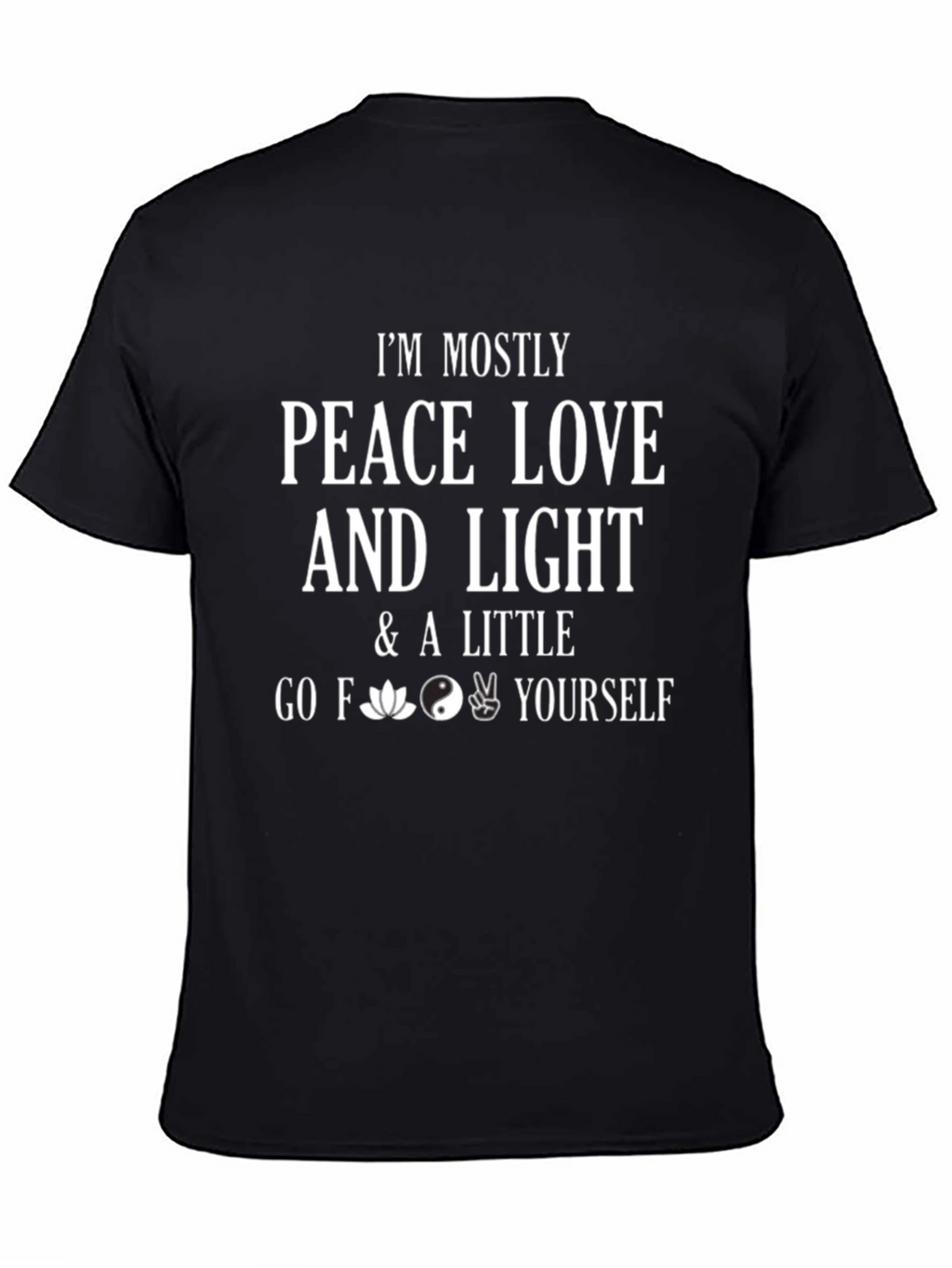 Peace Love & Light Graphic T-Shirt