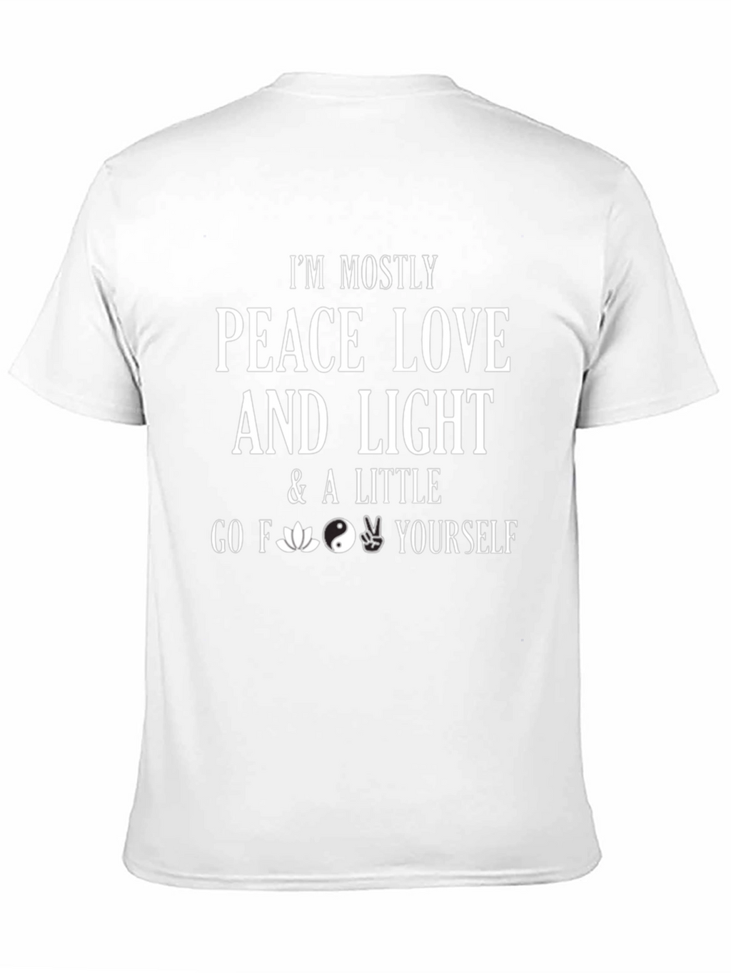 Peace Love & Light Graphic T-Shirt