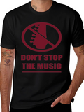 Dont Stop The Music Graphic Tee