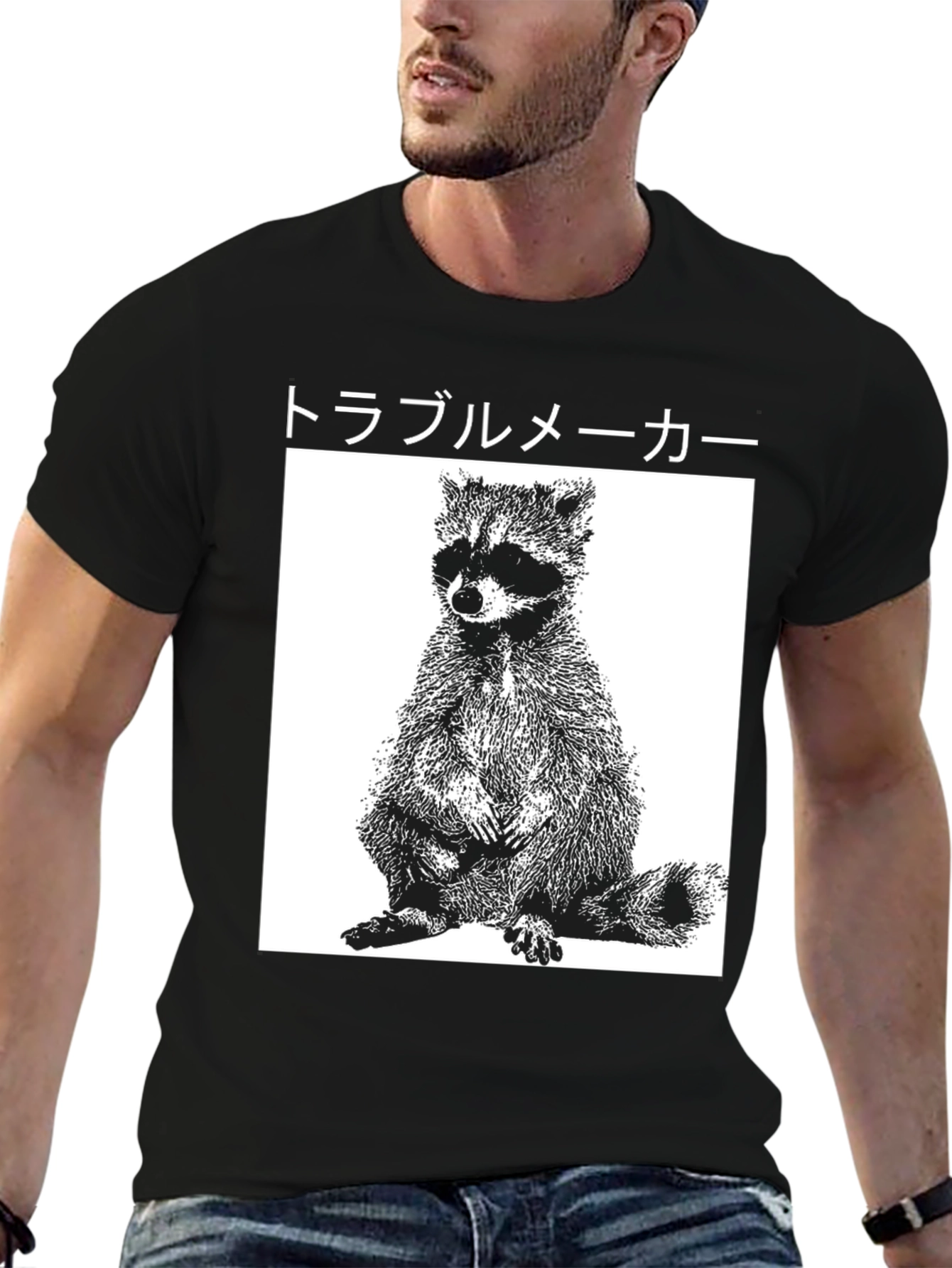 Troublemaker Raccoon T-Shirt
