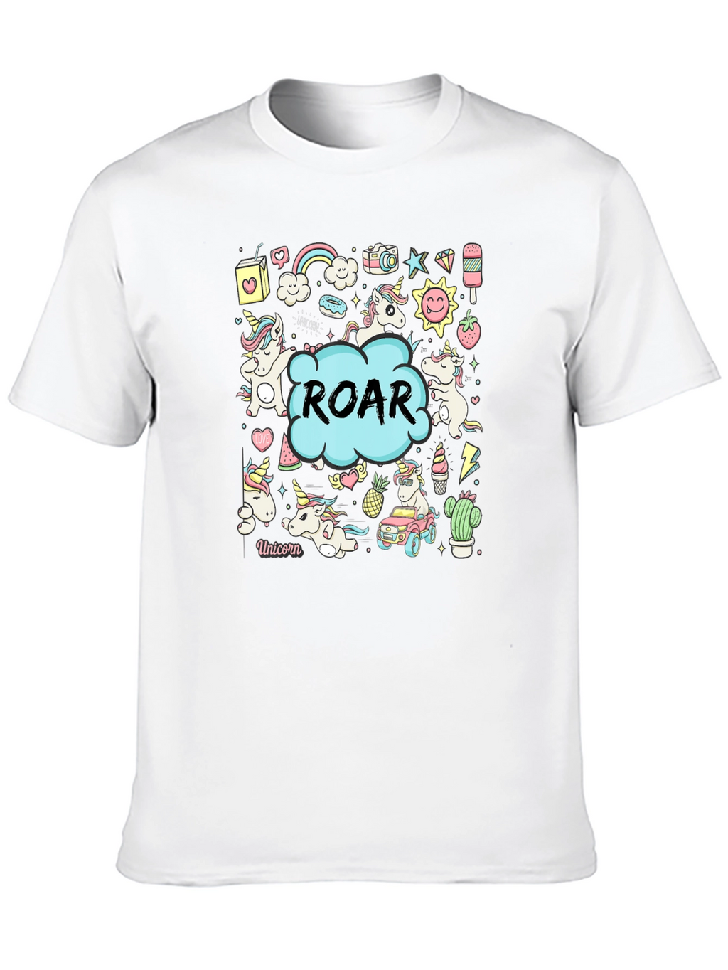 Unicorn ROAR Graphic Tee