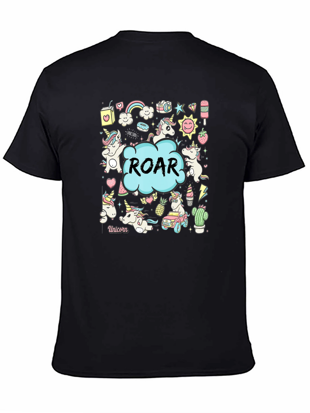 Unicorn ROAR Graphic Tee