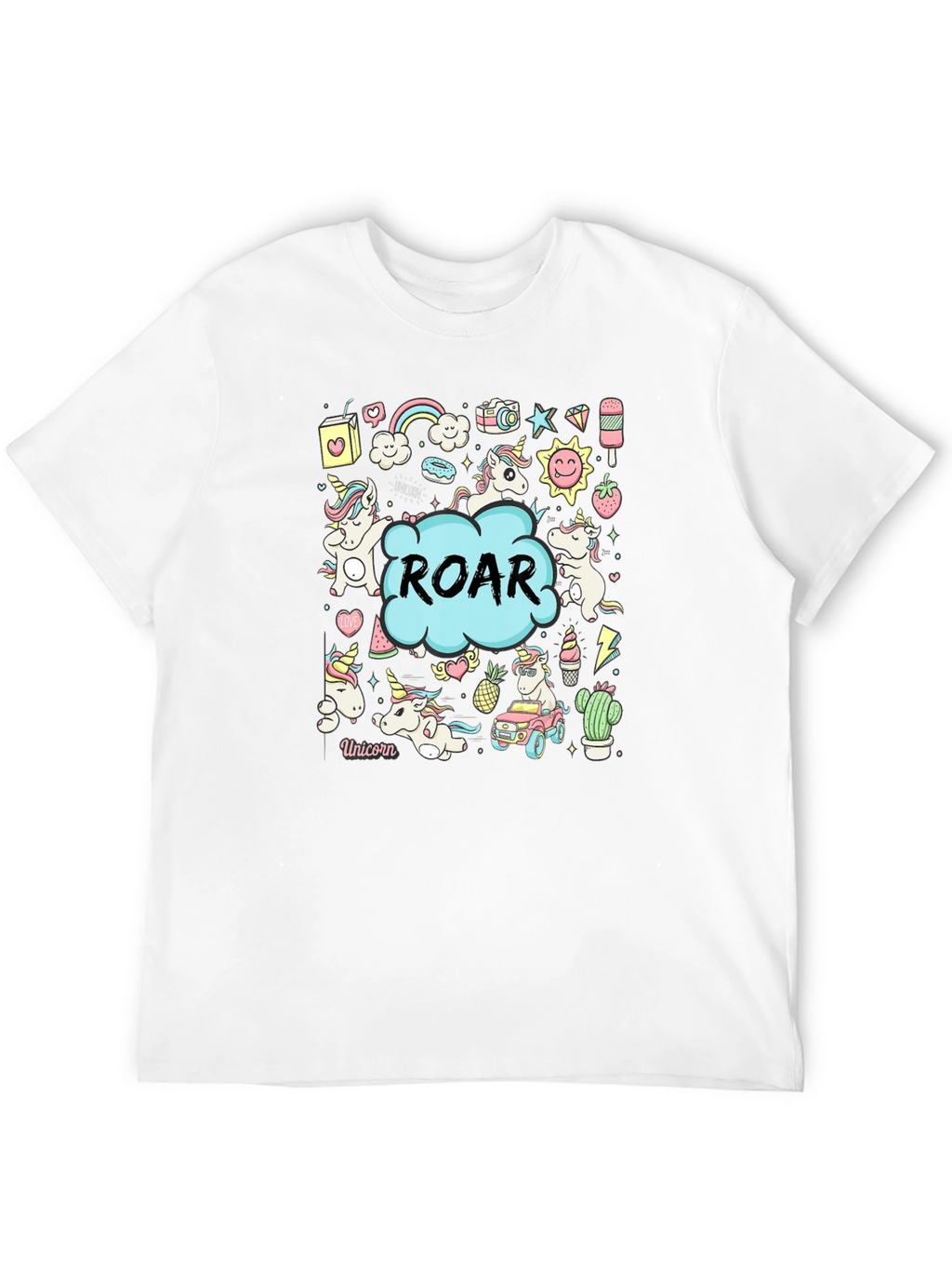 Unicorn ROAR Graphic Tee