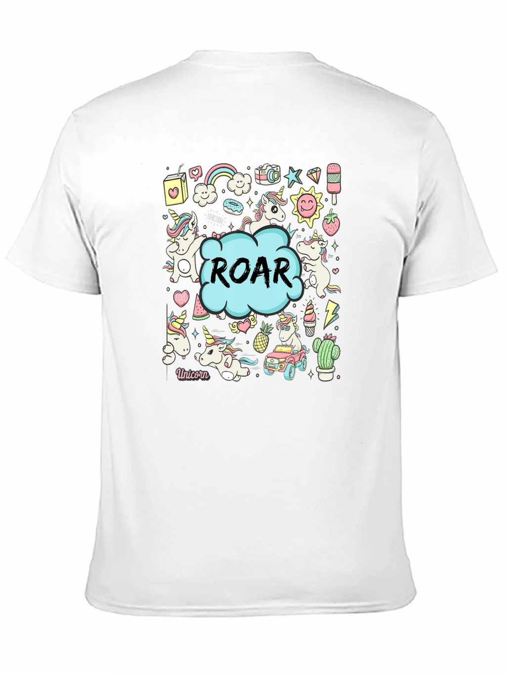 Unicorn ROAR Graphic Tee