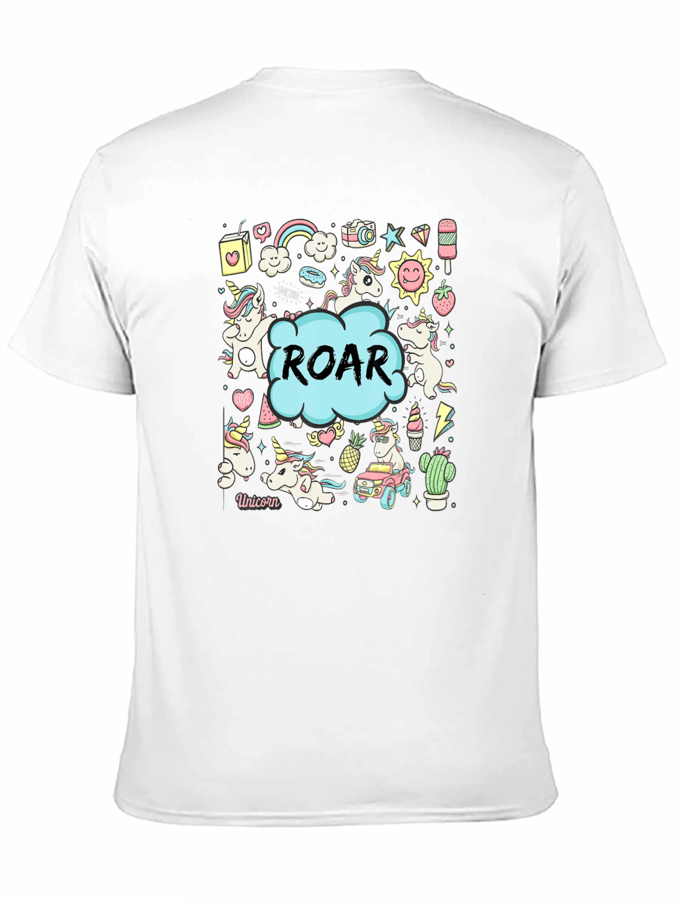 Unicorn ROAR Graphic Tee