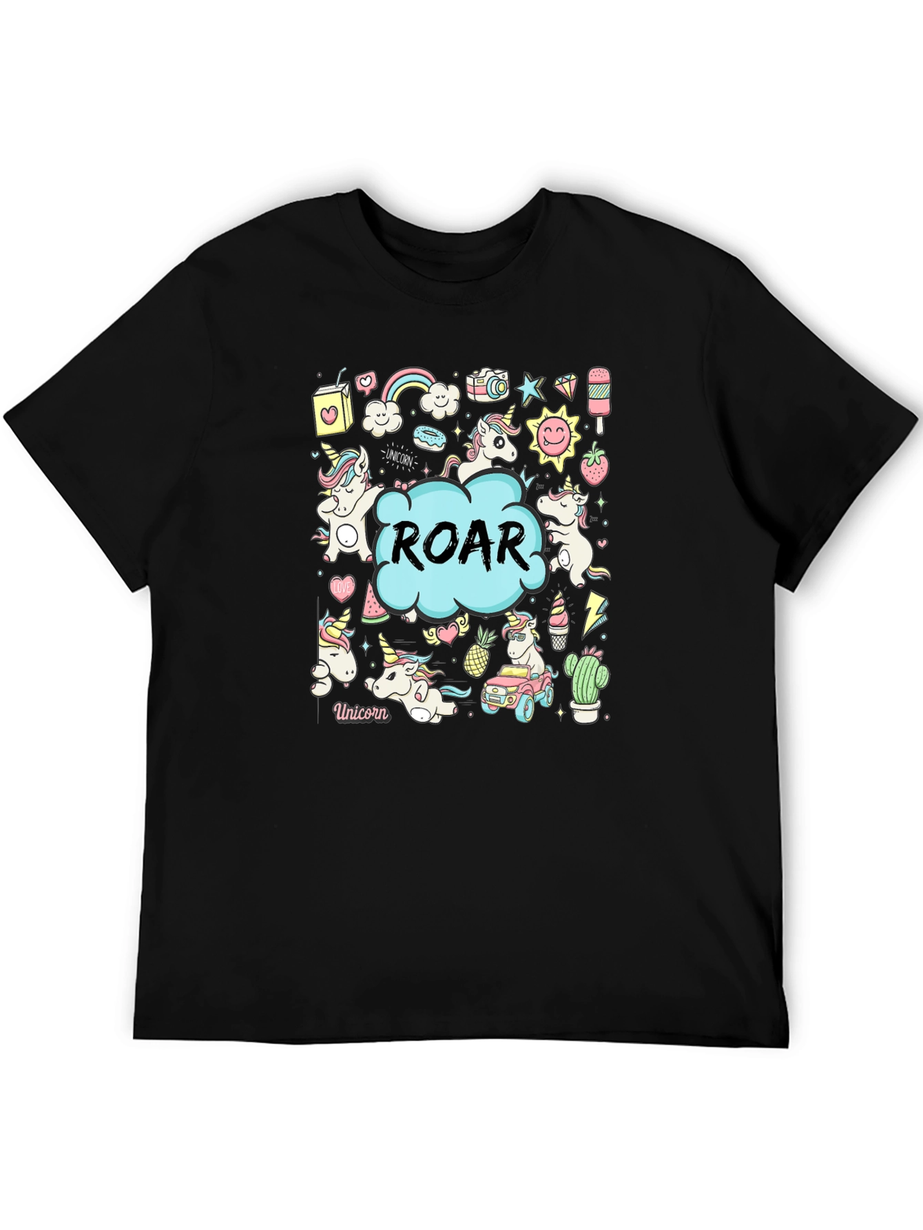 Unicorn ROAR Graphic Tee