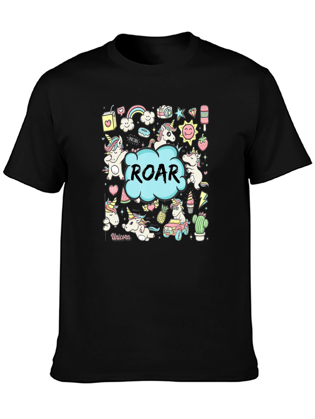 Unicorn ROAR Graphic Tee