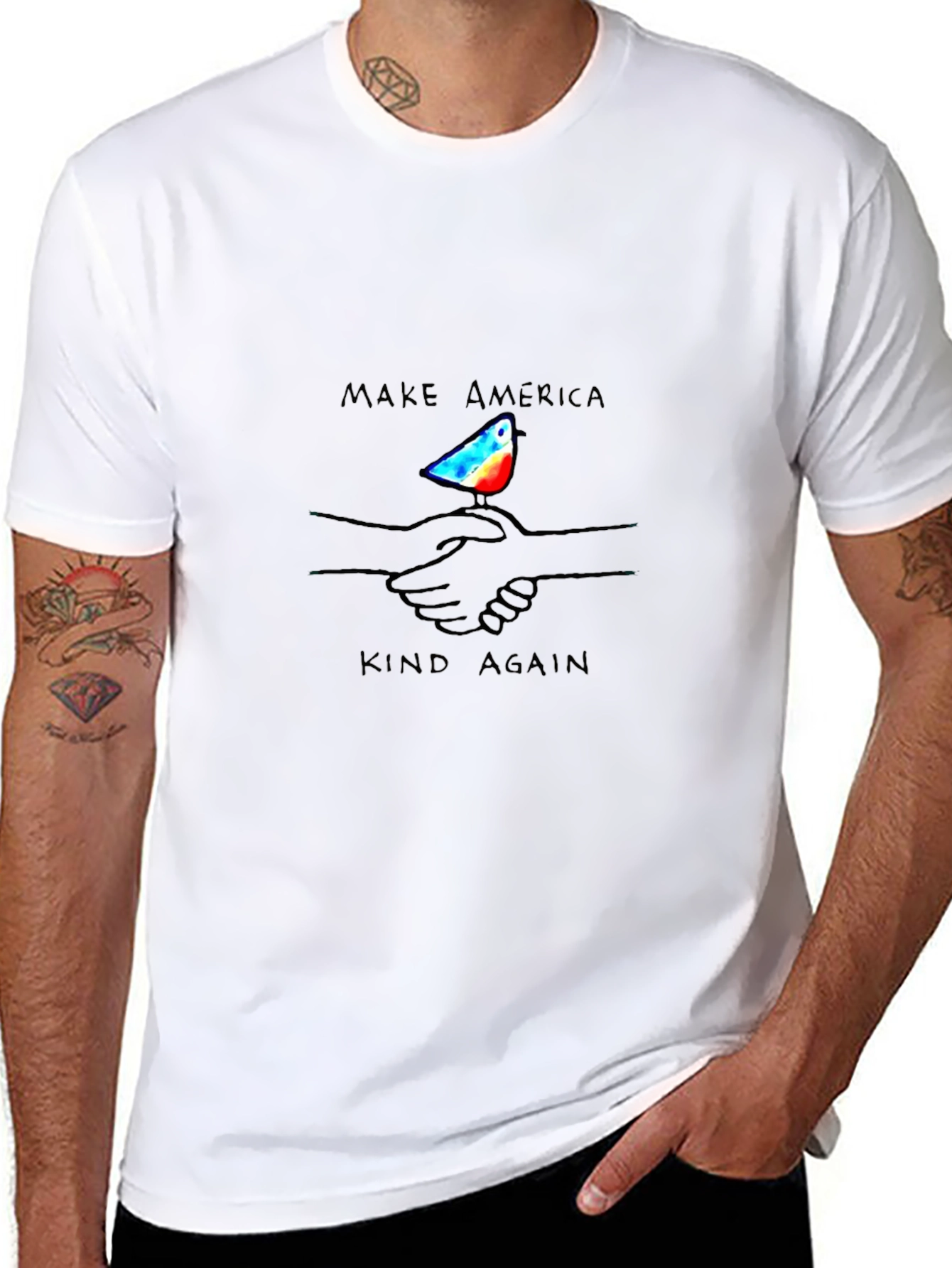 Make America Kind Again Graphic T-Shirt