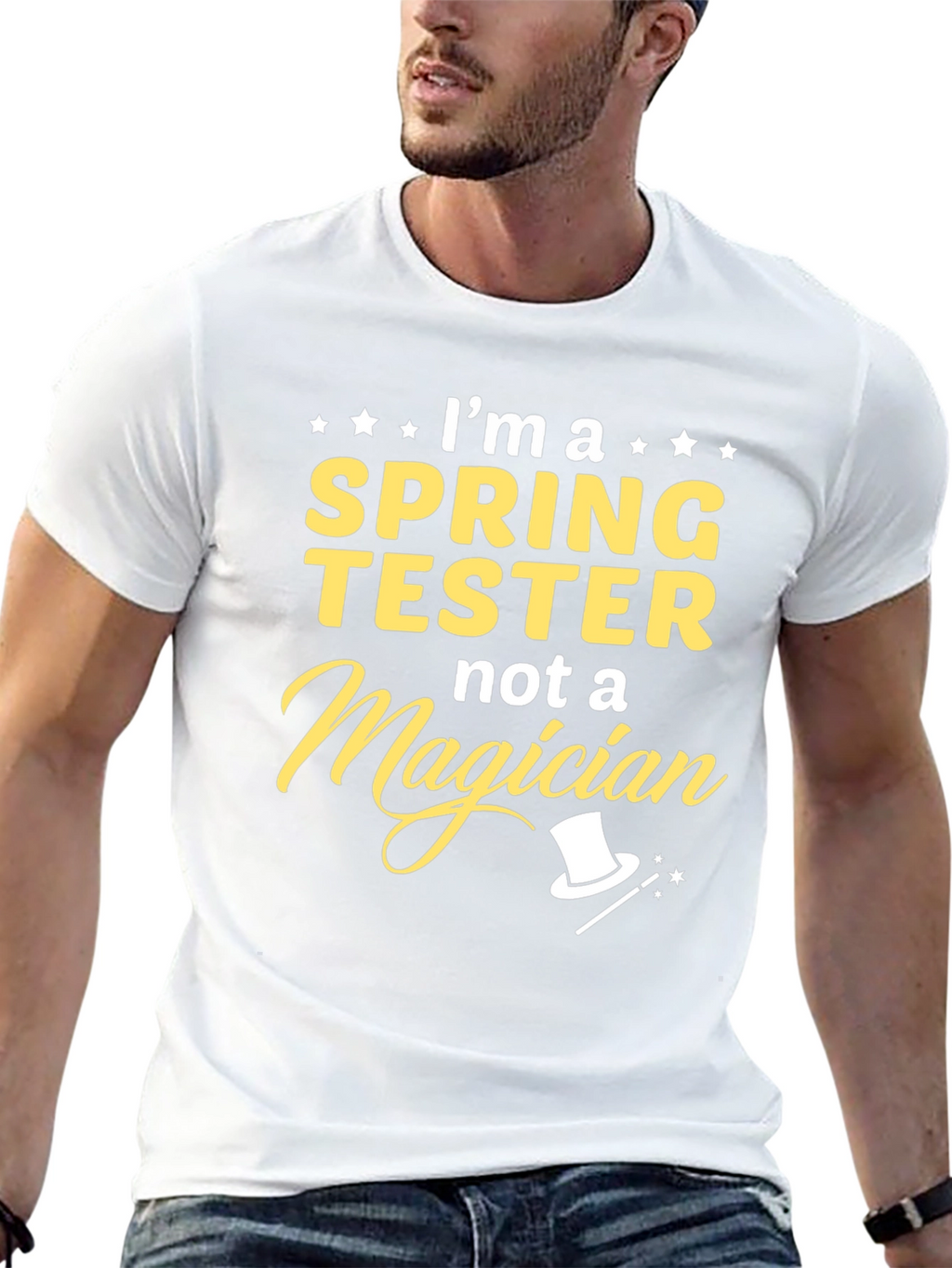 Spring Tester T-Shirt Funny Job Tee