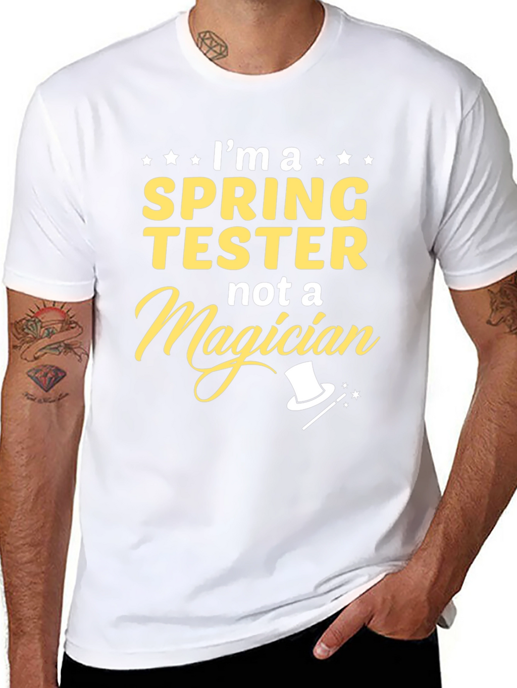 Spring Tester T-Shirt Funny Job Tee
