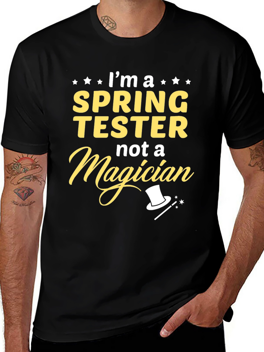 Spring Tester T-Shirt Funny Job Tee