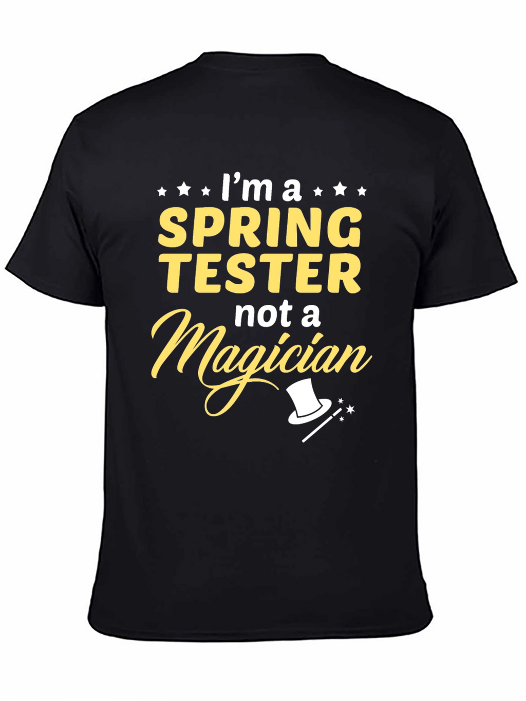 Spring Tester T-Shirt Funny Job Tee