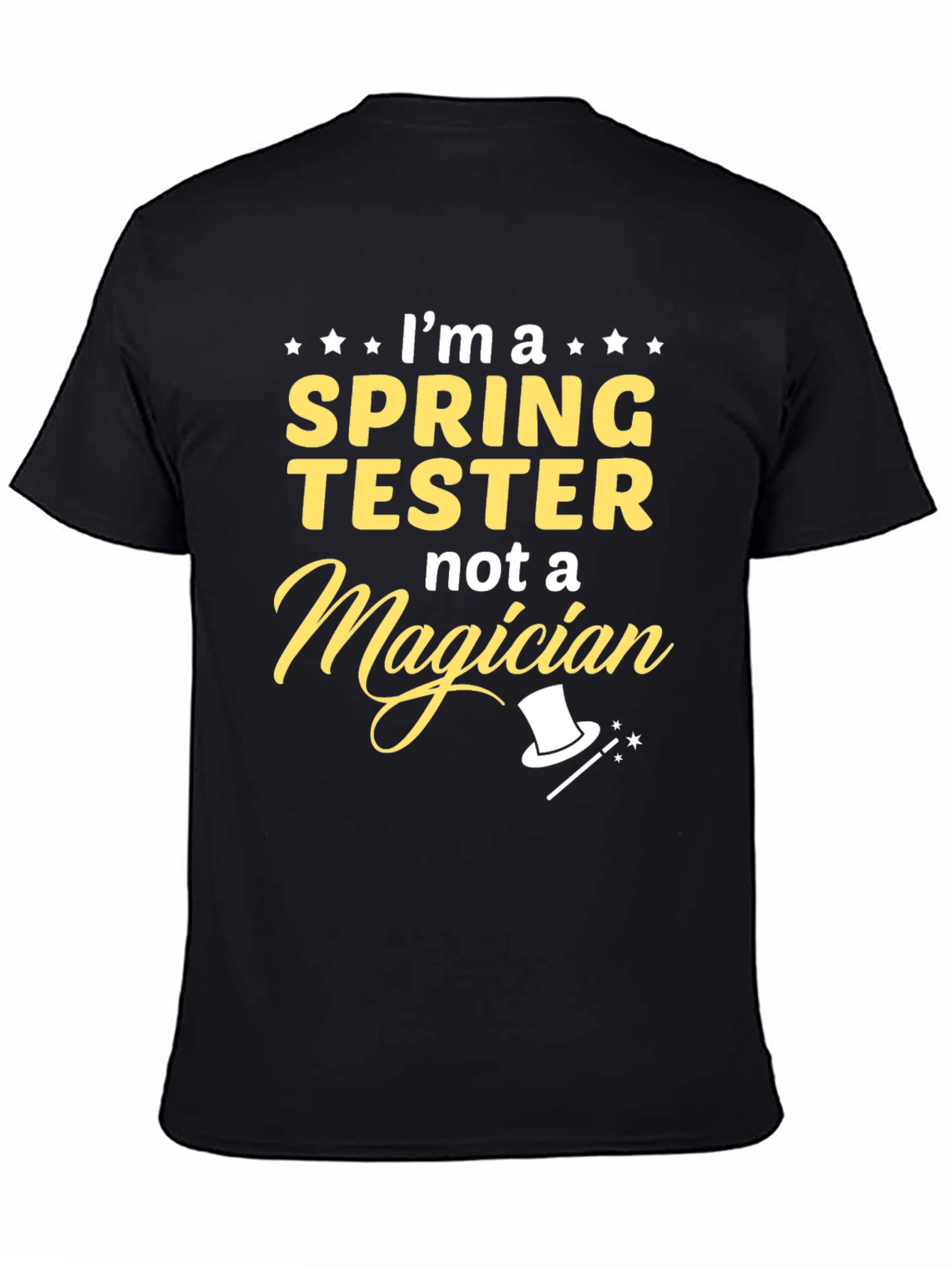 Spring Tester T-Shirt Funny Job Tee