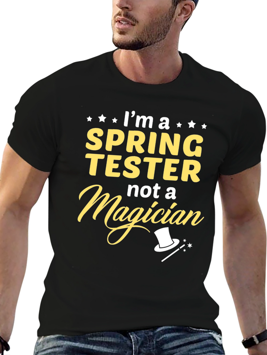 Spring Tester T-Shirt Funny Job Tee