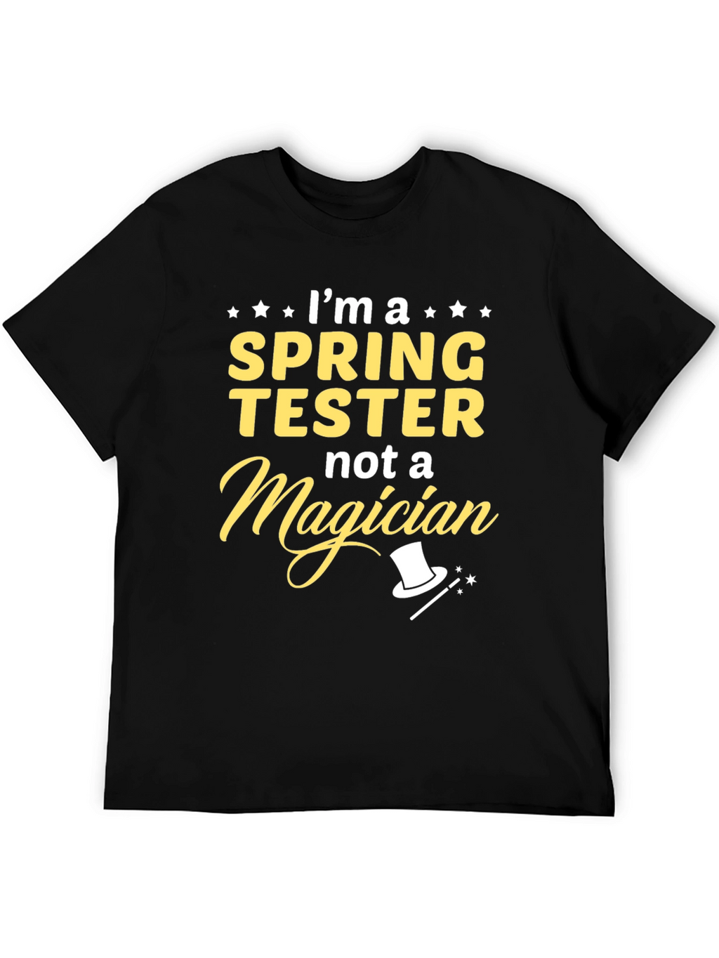 Spring Tester T-Shirt Funny Job Tee
