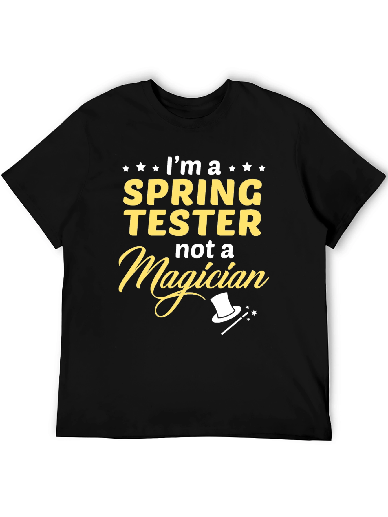 Spring Tester T-Shirt Funny Job Tee