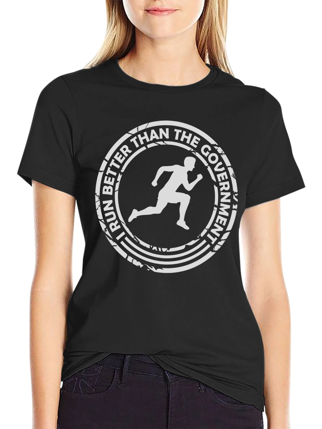 Run Better Than The Government T-Shirt