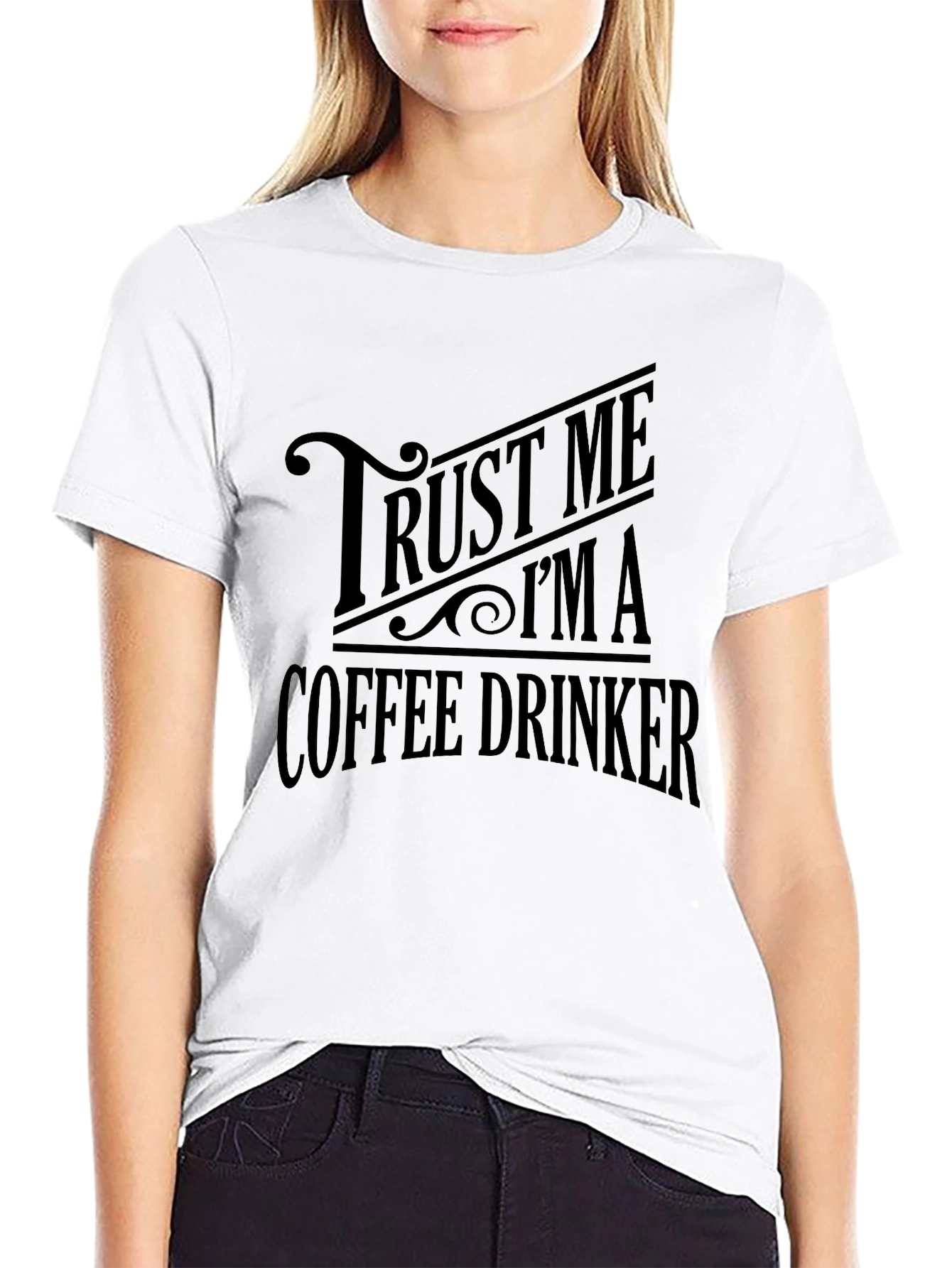 Trust Me Im A Coffee Drinker Black T-Shirt