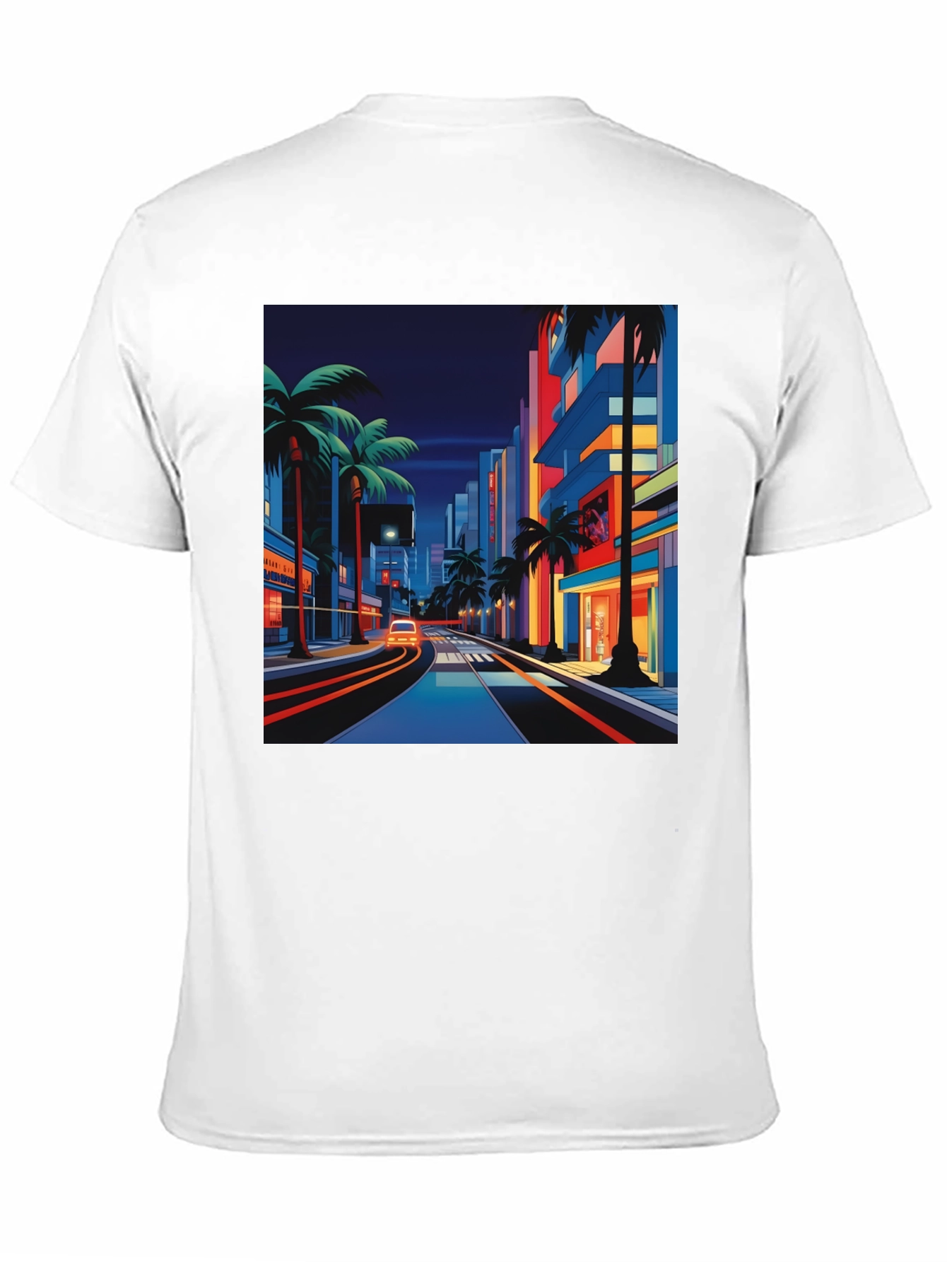 Retro Miami Streetwear T-Shirt