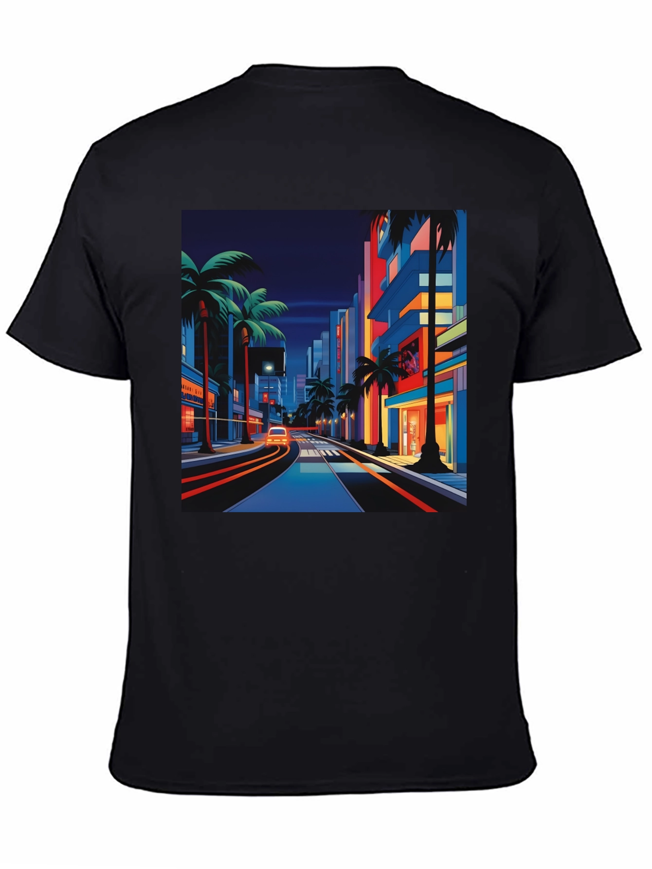 Retro Miami Streetwear T-Shirt