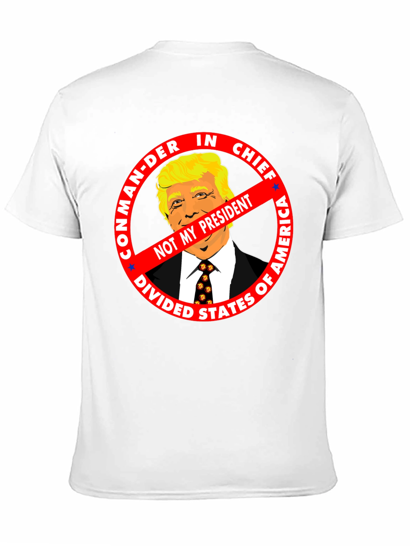 Not My President Anti-Trump Graphic Tee