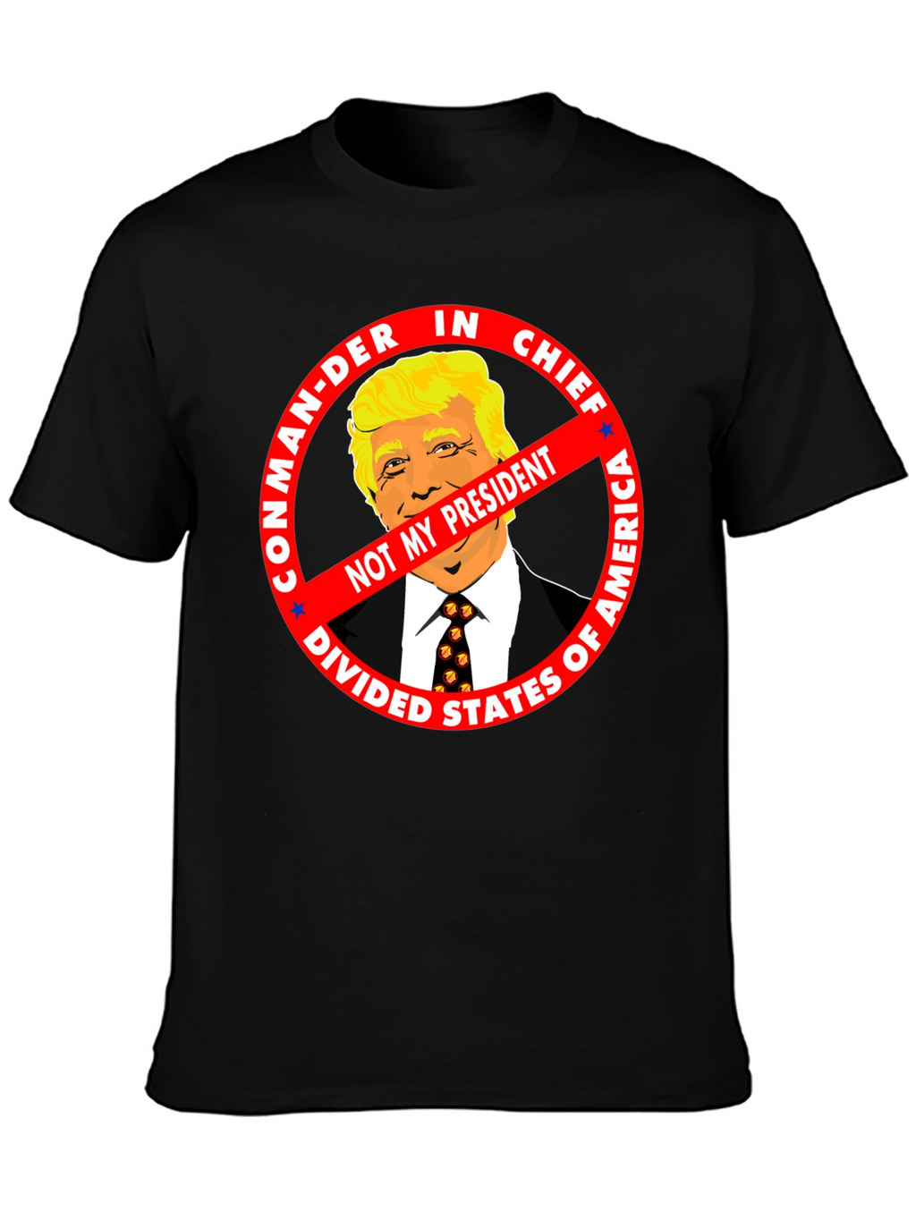 Not My President Anti-Trump Graphic Tee