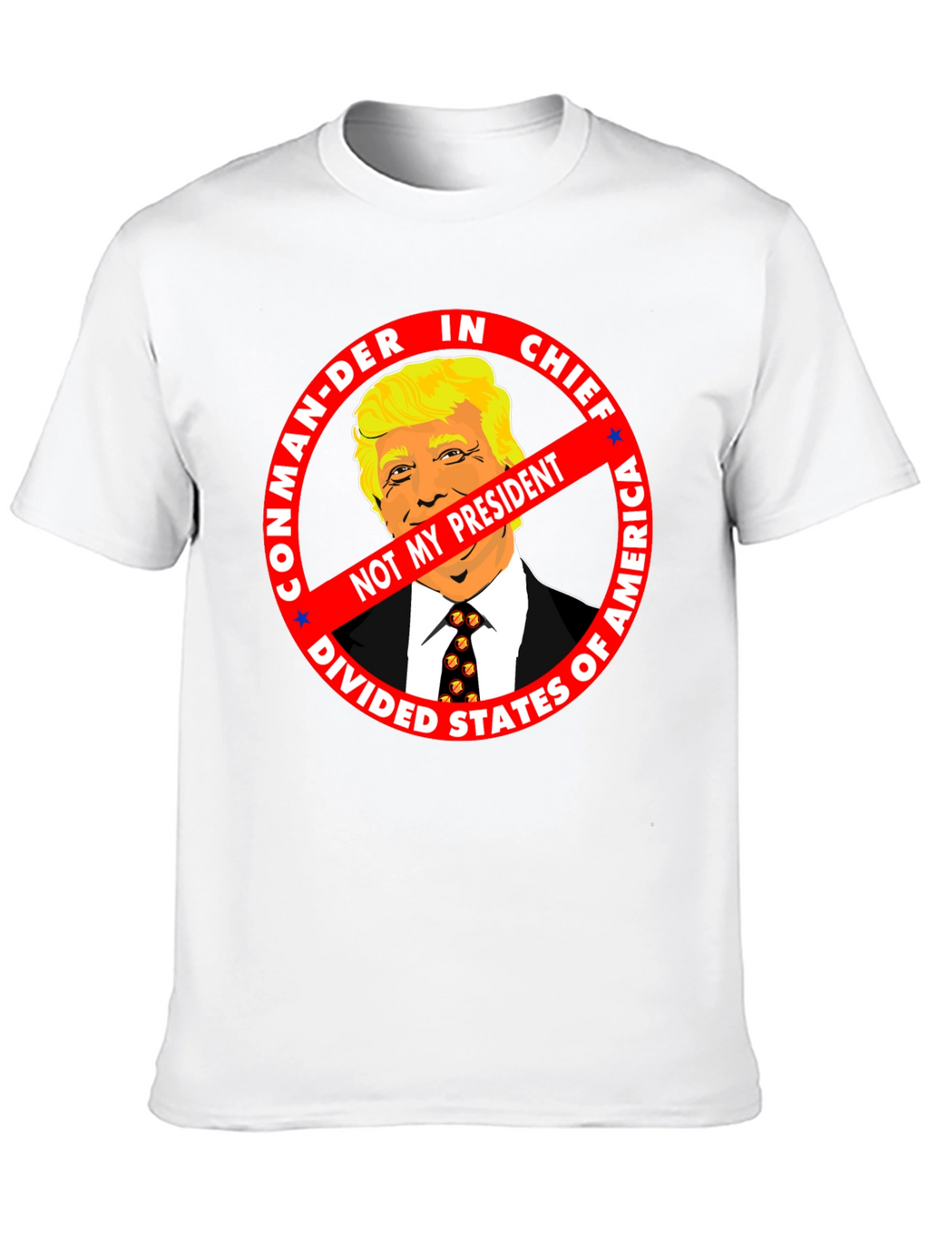 Not My President Anti-Trump Graphic Tee