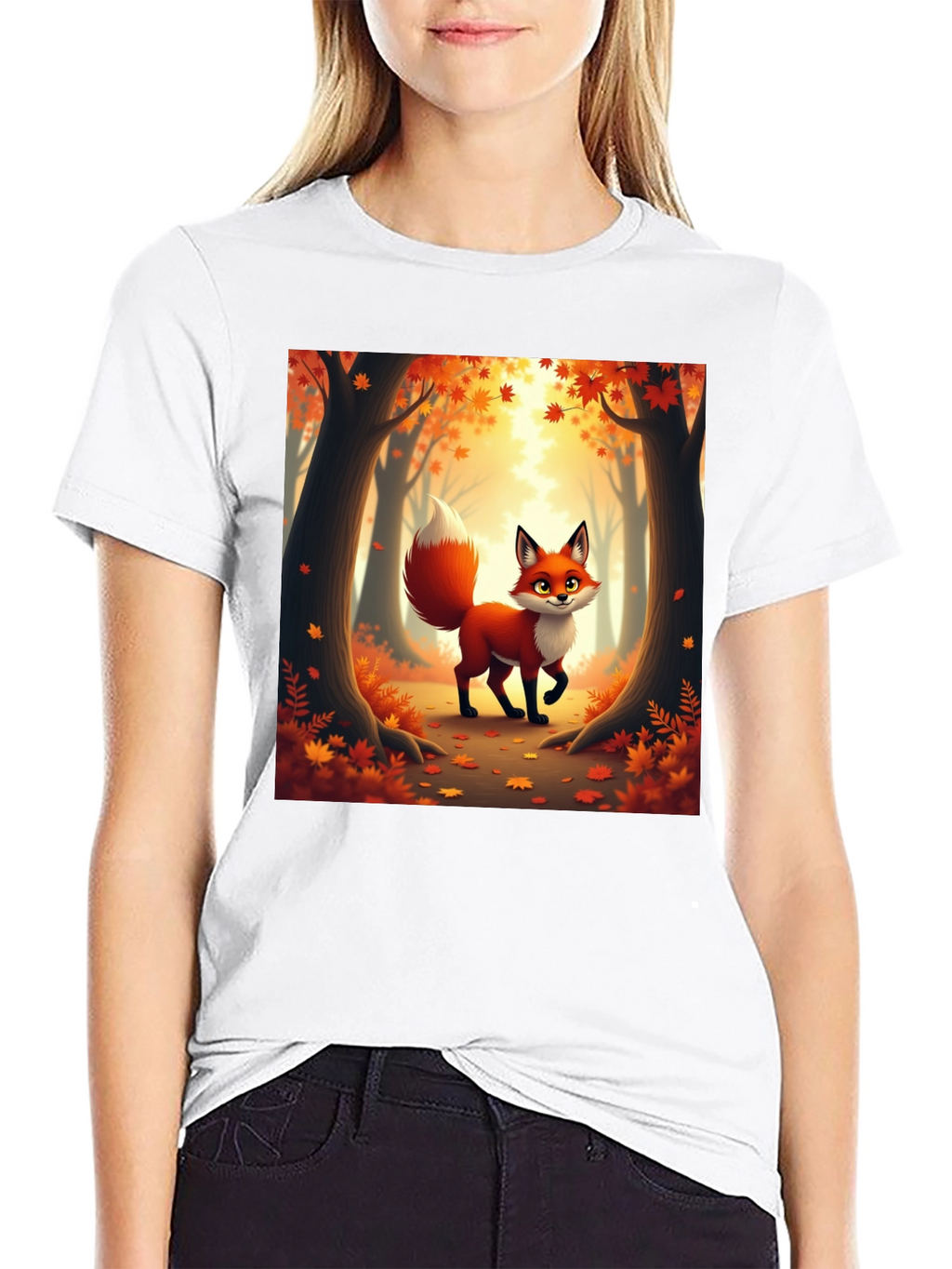 Autumn Fox Graphic Tee