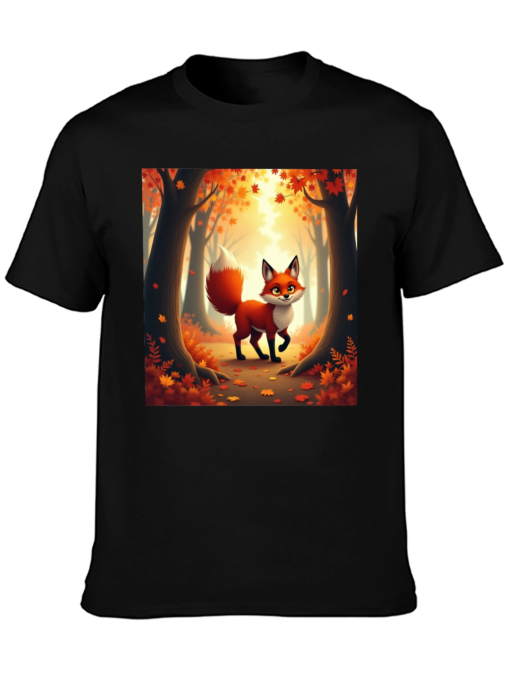 Autumn Fox Graphic Tee