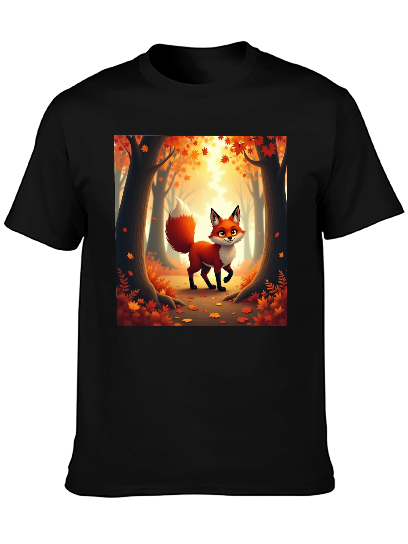 Autumn Fox Graphic Tee