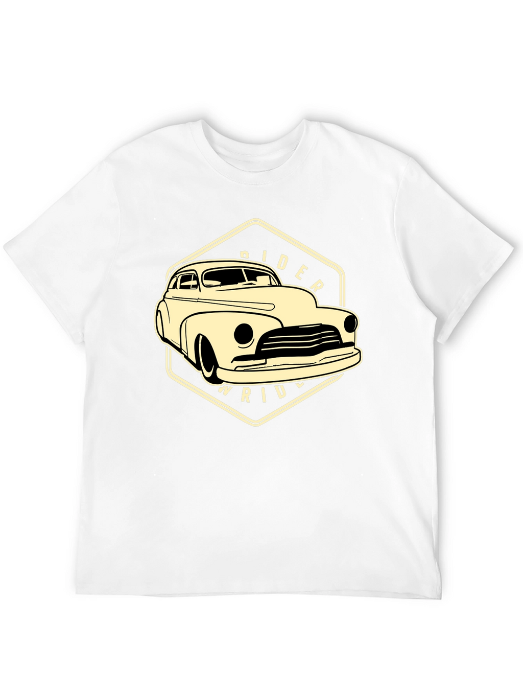 Classic Car Rider T-Shirt - Black