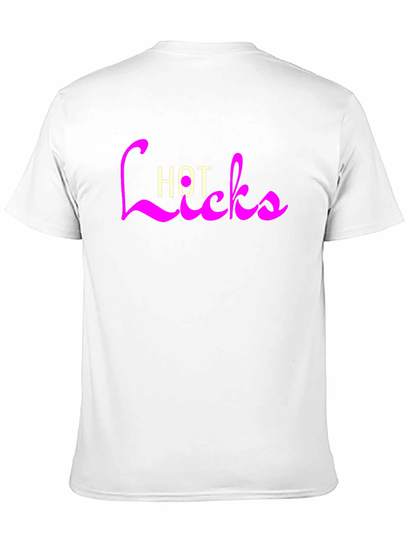 Hot Licks Graphic Tee - Black Casual T-Shirt