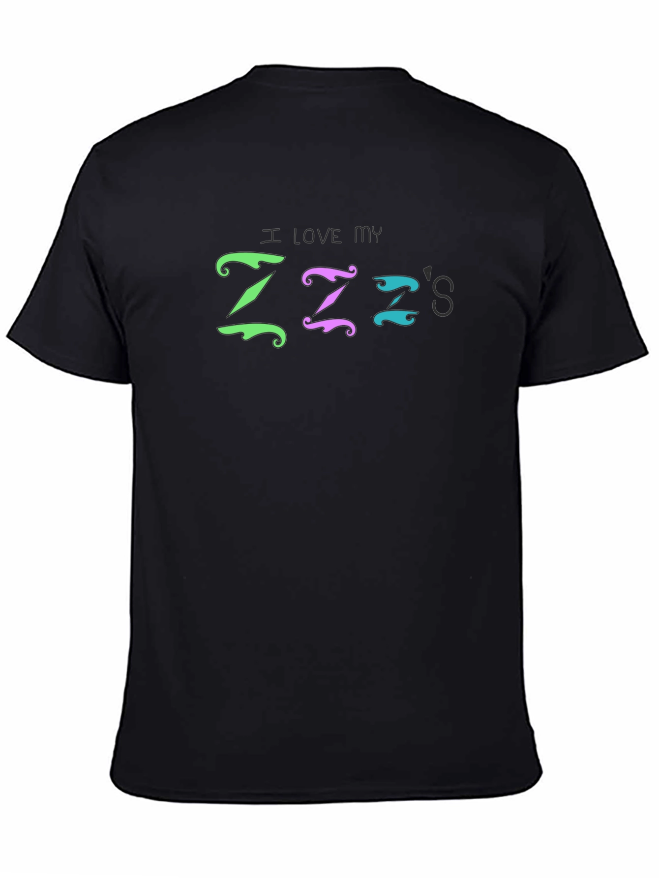 I Love My Zzzs T-Shirt - Fun Sleepwear